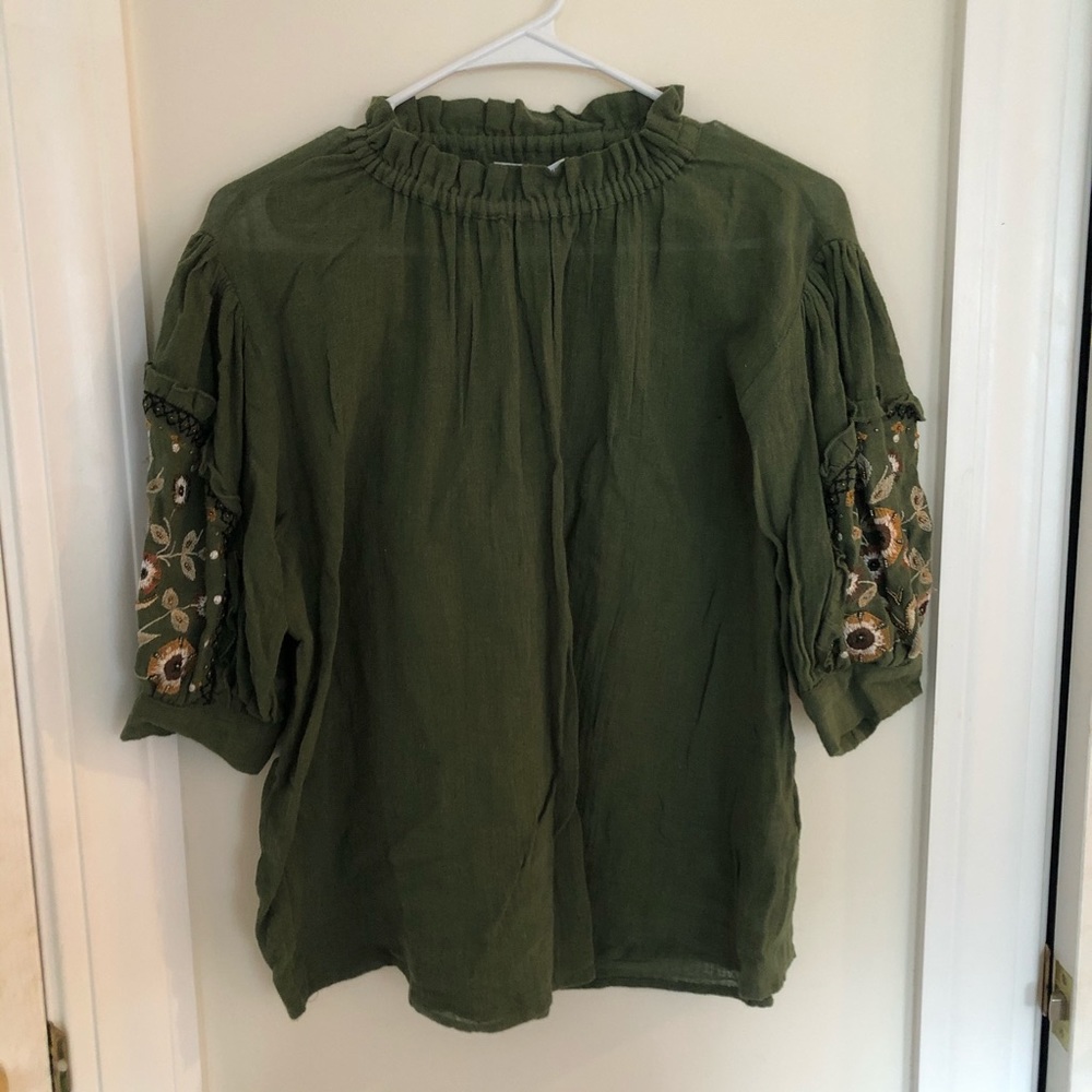 Zara Turtleneck Blouse
